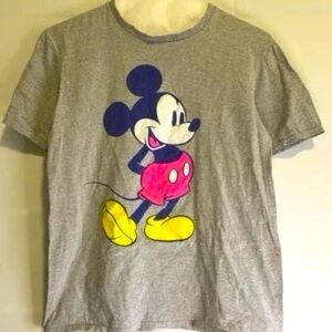 Disney Mickey Mouse Gray T-Shirt